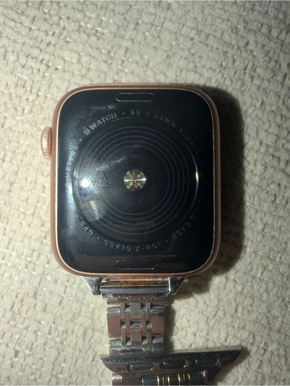 Apple Smartwatch with Gold Metal Link Band - Gold